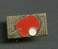 RUSSIA USSR TABLE TENNIS PING PONG BADGE 1 - Tennis De Table