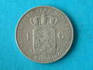 1892 - 1 GULDEN / KM 117 ( Silver Uncleaned Coin - For Grade, Please See Photo ) ! - Monedas En Oro Y Plata