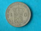 1923 - 1 GULDEN / KM 161.1 ( Silver Uncleaned Coin - For Grade, Please See Photo ) ! - Monedas En Oro Y Plata