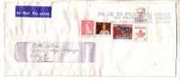 GOOD CANADA Postal Cover To ESTONIA  - Good Stamped: Queen ; Wolf - Storia Postale