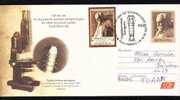 Speleology Cave Crustacean 1 Cover Postmark Romania ( 1 ) - Erforscher