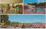 Kachina Lodge & Motel, Taos New Mexico, Auto, Bar, Swimming Pool, On C1960s Vintage Postcard - Andere & Zonder Classificatie