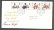 Great Britain 1980 FDC Cover Europa CEPT Famous People - 1971-1980 Decimal Issues