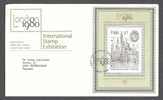 Great Britain 1980 FDC Cover International Stamp Exhibition London 1980 Block Miniature Sheet - 1971-1980 Decimale  Uitgaven