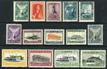 Greece #321-34 Mint Hinged Set From 1927 - Neufs