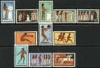 Greece 677-87 Mint Never Hinged 17th Olympic Games Set From 1960 - Nuevos