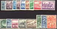 Greece 691-707 Mint Never Hinged Tourist Publicity Set From 1961 - Ongebruikt