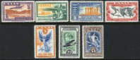 Greece C8-14 Mint Never Hinged Airmail Set From 1933 - Nuevos