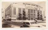 Chicago Stadium, Chicago IL, On C1940s Vintage Real Photo Postcard, Schlitz Beer Billboard - Chicago