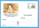 ROMANIA Postal Stationery Postcard 1998.Grigore Moisil Mathematician Computer Pioneer IT, PC - Informatique