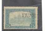 FIUME - 1918/19 OVERPRINT SHIFT - V2767 - Fiume