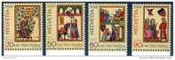 SUISSE.1988. PRO PATRIA.  LES MENESTRELS. (YVERT N° 1300-1303) - Unused Stamps