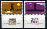 1963 - ISRAELE - ISRAEL - Catg. Mi 280/281 - MNH (**)  + TB - Unused Stamps (with Tabs)