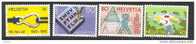 SUISSE.1988. ANNIVERSAIRES ET EVENEMENTS . (YVERT N° 1304-1307) - Unused Stamps