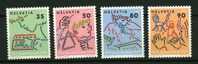 SUISSE.1988. POUR LA JEUNESSE . (YVERT N° 1309-1312) - Unused Stamps