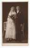 MARRIAGE / WEDDING - Bride, Mariée & Groom, Real Photo, 13,5x8,5cm - Hochzeiten