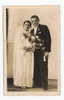 MARRIAGE / WEDDING - Bride, Mariée & Groom, Real Photo, Atelier BEISMANN, Osijek / Croatia, 14x9cm - Noces