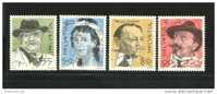 SUISSE. 1990.POETES ET PEINTRES .(YVERT N° 1349-1352.) *** - Neufs