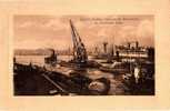 RAR Hamburg Hafen -- Bugsierung Eines Schwimmendes Riesenkrahns Um 1910 Schiff Ship - Mitte