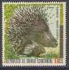 Equatorial Guinea / Guinee Equatorial 1976 Mi 888 ** Hystrix Cristata: Crested Porcupine/ Porc-épic à Crête/ Puercospin - Wild