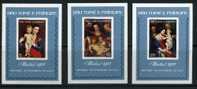 SAO TOME  And PRINCIPE  1977 Christmas Rubens Paints  4 Miniature Sheet Imperforated Yvert Cat. N° 5 MNH ** - Rubens