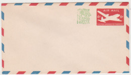 US Scott # UC30 Entire Air Mail Envelope (UC18 With 1¢ Surcharge), Unaddressed - 1941-60