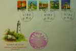 FDC Taiwan 1991 1st Print Lighthouse Stamps 5-5 - FDC