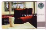 STARBUCKS CARD ( England Gift Card ) Coffee Café Kaffee Caffè Koffie Drink Boisson Beverage Drinks  TRANSPARENT GIFTCARD - Alimentación