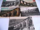 LOT DE 5 CARTES DU FUNICULAIRE DU PIC DU JER - Funicular Railway