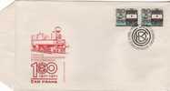 TCHECOSLOVAQUIE 1866 FDC ETB Premier Jour : Usine CKD Motrice Train Locomotive - FDC