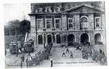 Cpa MAUBEUGE Porte De Mons  UNE PARTIE DE BALLES Joueurs Et Spectateurs A VOIR Tram - Ed Magasins Reunis - Maubeuge