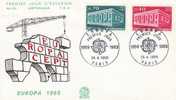 FRANCE 1969  EUROPA CEPT FDC - 1969