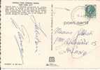 STORIA POSTALE  -TIMBRO MALPENSA AEROPORTO - VA -  SU CARTOLINA  VIAGGIATA 1980  PER MILANO - NON RECAPITTA -  TIMBRO P - Airmail