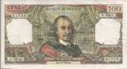 - FRANCE - BILLETS - 100 F - CORNEILLE - Q - 4 - 11 - 1976 - Q - N° - 81056 - 100 F 1964-1979 ''Corneille''