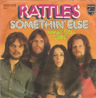 SP 45 RPM (7")  Rattles / Eddie Cochran  "  Somethin' Else  "  Allemagne - Rock