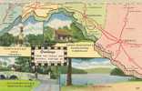 1380. Postal  CUMBERLAND. Historic Center Of Western Maryland - Other & Unclassified