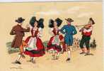 BARRE & DAYEZ-SCENES REGIONALES QUADRILLE EN ALSACE -1533 A - Barday