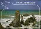 Carte Postale 56 - Belle Ile En Mer - Les Aiguilles De Port Coton Trés Beau Plan - Belle Ile En Mer