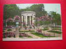 CPA COLORISEE-94 VAL DE MARNE-ROSERAIE DE L´HAY LES ROSES -TEMPLE DE L'AMOUR-NON VOYAGEE-PHOTO RECTO / VERSO EN BON ETAT - L'Hay Les Roses