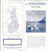 B0182 Brochure Turistica FINLANDIA 1955/Saimaa/Koli/lappone/Albergo Di Pallastunturi, Ragazza Con Renna - Turismo, Viaggi