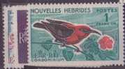 NOUVELLES-HEBRIDES N° 239/41** NEUFSANS CHARNIERE FAUNE - Neufs