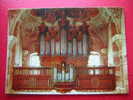 CPM DOUBLE-67-BAS RHIN-EBERSMUNSTER-ORGUE ANDRE SILBERMANN-1731-AVEC HISTORIQUE A L'INTERIEUR -4 PHOTOS DE LA CARTE - Ebersmunster