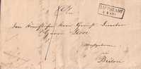 Brief Lippstadt 14.3.1860 Kastenstempel Mit Inhalt Gelaufen Nach Brilon - Other & Unclassified