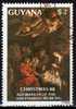 Gemälde Maler Rubens 1988 GUYANA 2413+Block 30 O 12€ Religiöse Kunst Anbetung Hirten Hoja Christmas Art Sheet Bf Guayana - Madonnen