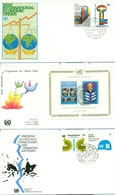 United Nations New York 1980 1986 21 FDC - FDC