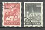 Denmark 1978 Mi. 660-61 National Historisches Museum Schloss Castle Chateau Frederiksborg - Usati