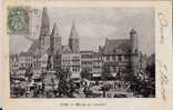 BELGIQUE :GAND (fl.orient.):1907:Marché Du Vendredi.Voir Oblit. - Marktplaatsen