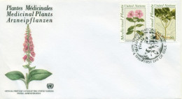 United Nations Geneva 1990 FDC Medicinal Plants - FDC