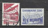 DENMARK 1987 - EUROPA - CPL. SET  - USED OBLITERE GESTEMPELT - 1987