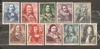 NETHERLANDS 1943 - SEA HEROES - CPL. SET - MNH MINT NEUF NUEVO - Unused Stamps